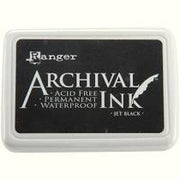 RANGER ARCHIVAL INK PAD JET BLACK